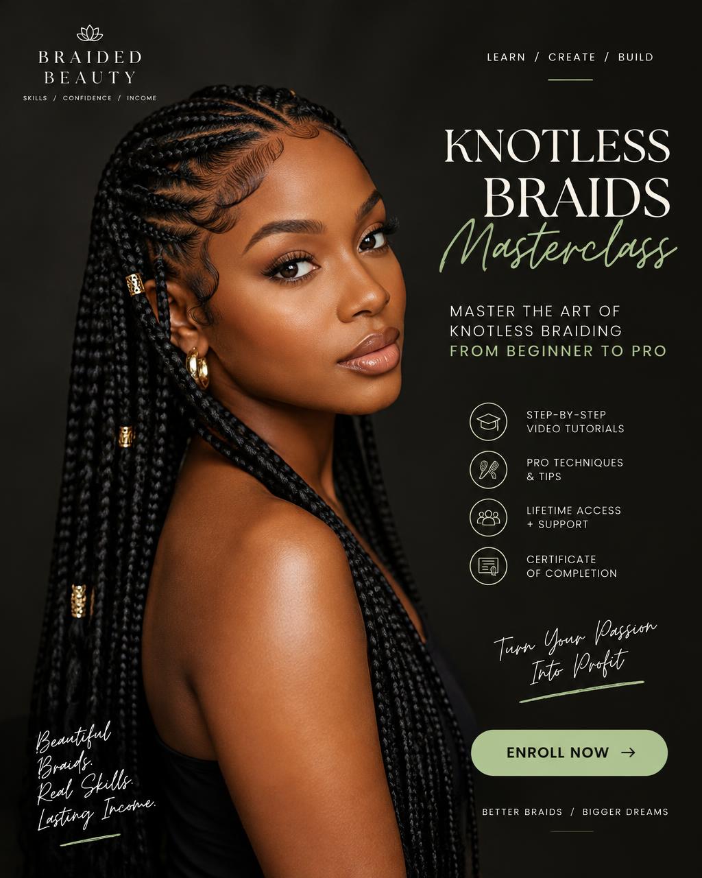 Vivicurls — Braiding Masterclass creative